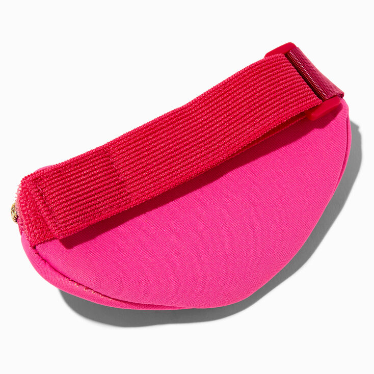 Pink Fanny Pack Water Bottle Pouch,