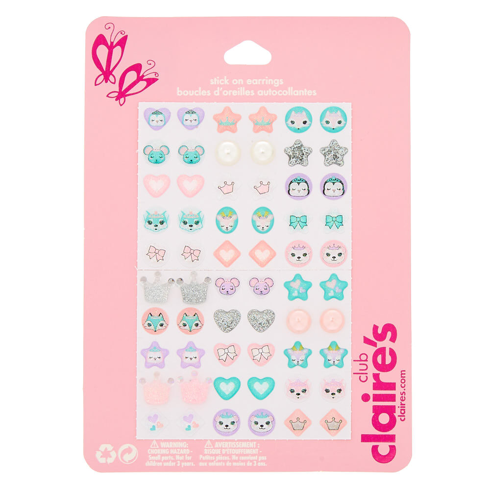 Claire's sticker earrings online