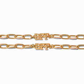 Best Friends Gold-tone Chain Bracelets - 2 Pack,
