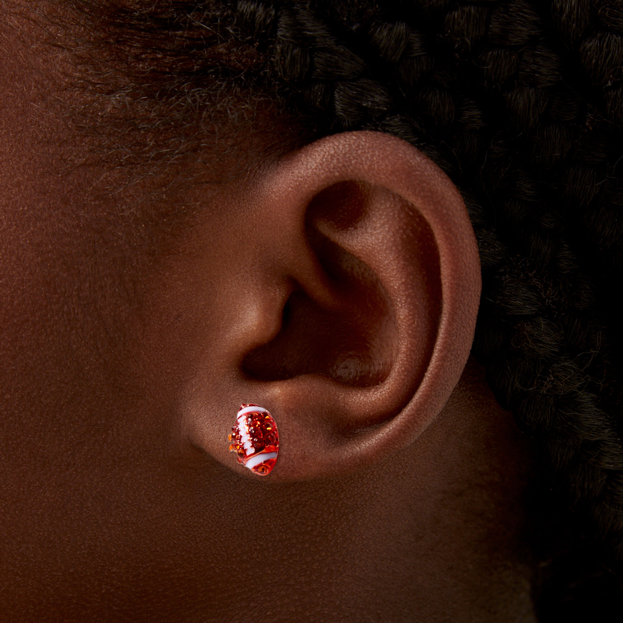 Football earrings claire's store