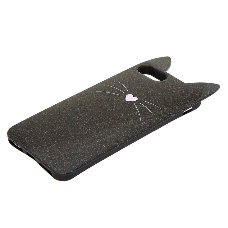 Black Cat Glitter Phone Case - Fits iPhone 5/5S/5SE,