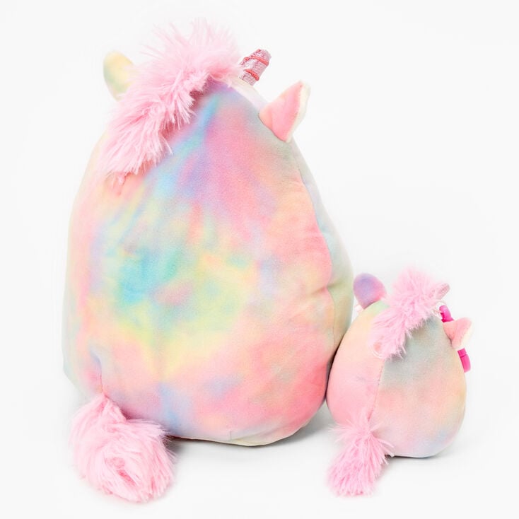 Squishmallow&trade; Rainbow Unicorn Mom &amp; Baby 8&quot; Plush Toy,