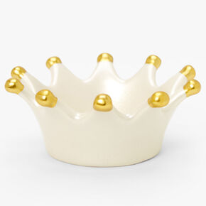Crown Initial Jewelry Holder Tray - S,