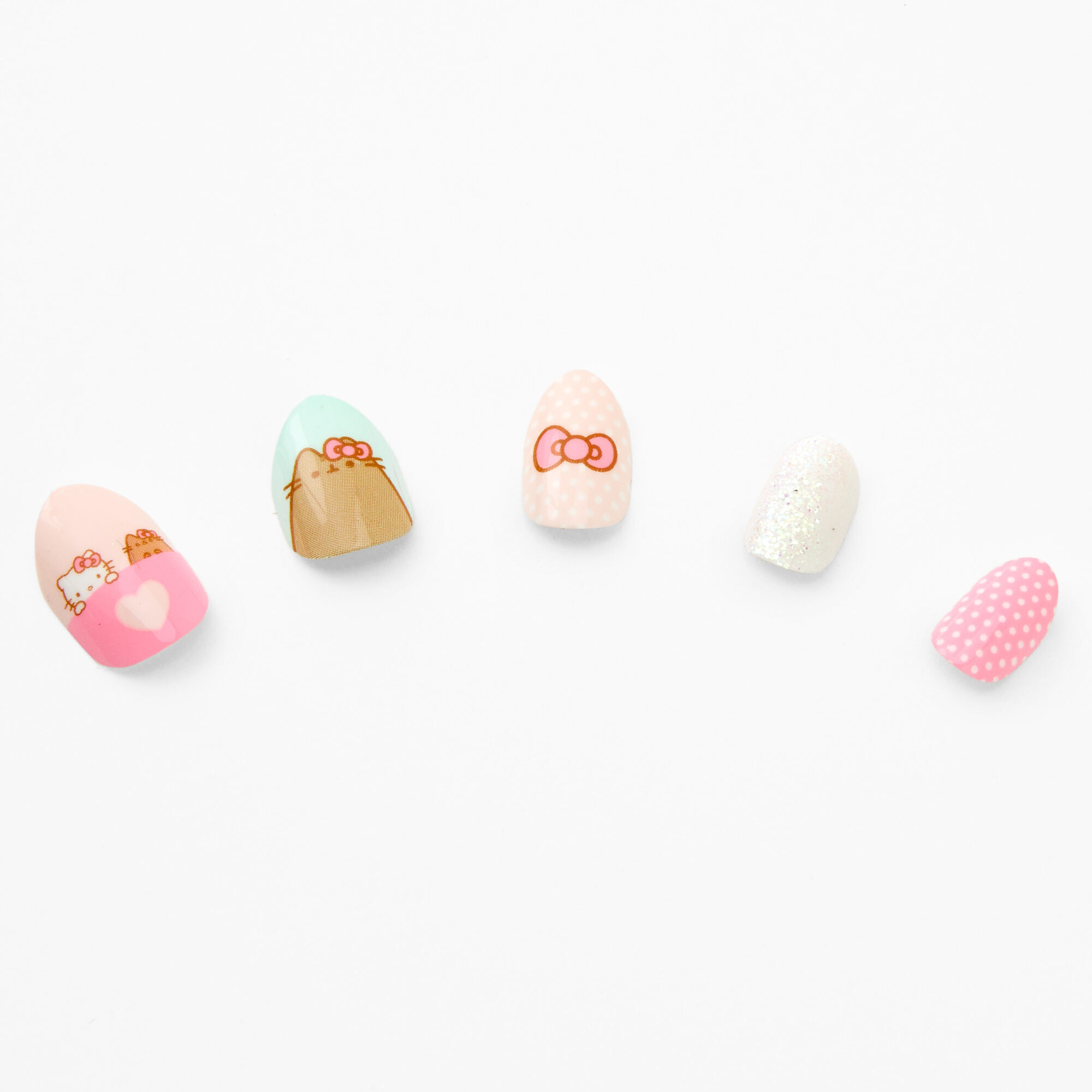 Hello Kitty® x Pusheen™ Press-on Nail Set – 18 Pack,