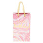 Small Speckled Marble Gift Bag - Pink,