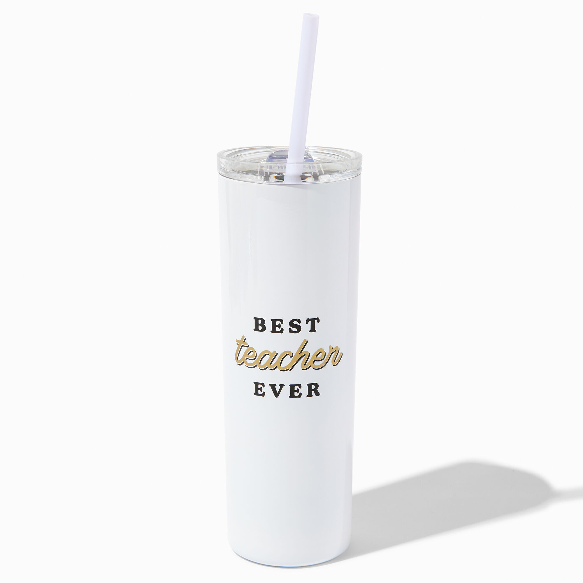 "Best Teacher Ever" Stainless Steel Tumbler,
