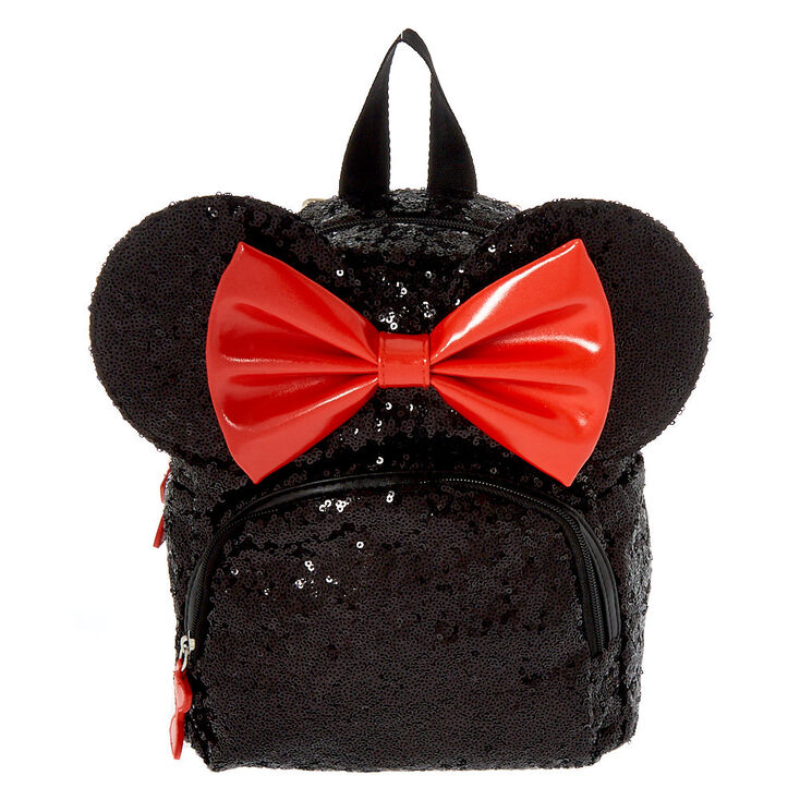 Disney's® Minnie Mouse Sequin Midi Backpack - Black ...