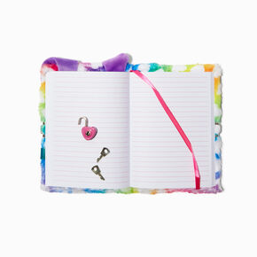 Rainbow Puppy Heart Lock Diary,