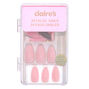 Glossy Stiletto Faux Nail Set - Blush, 24 Pack,