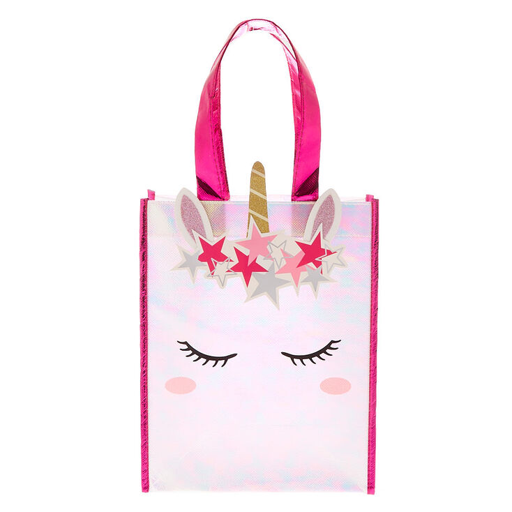 Unicorn Tote Bag - Pink,