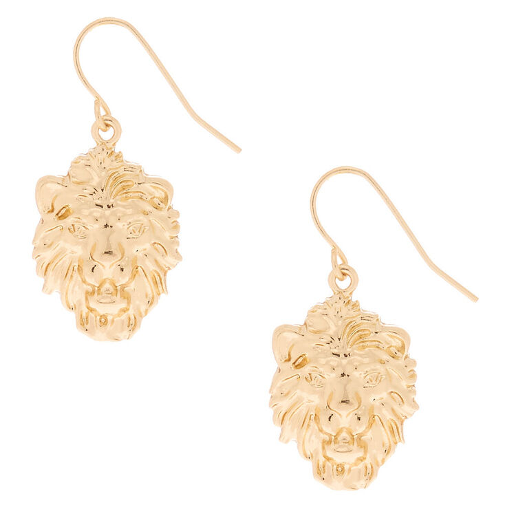 Claire's Pendantes lion 2,5 cm couleur doré