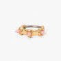 Spike Helix Ring - Pink,