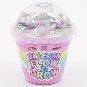 Unicorn Flow &amp; Grow Fluffy Putty Shaker Pot,