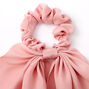 Small Hair Scrunchie Scarf - Blush Pink,