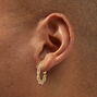 C LUXE by Claire&#39;s 20mm Braided Twist Hoop Earrings,