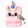 Claire&#39;s Club Caticorn Lock Diary - Pink,