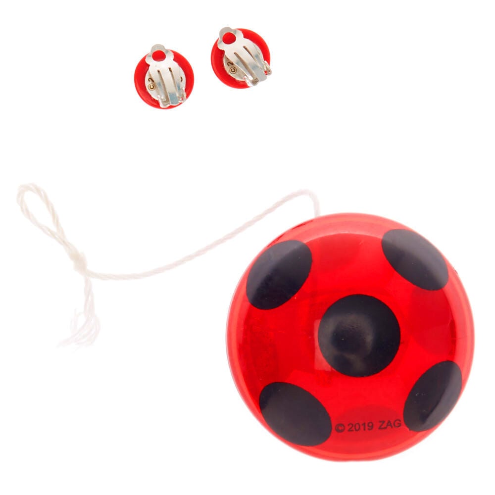 miraculous ladybug yoyo and earrings