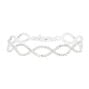 Rhinestone Infinity Symbol Bracelet,