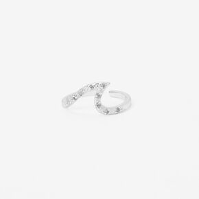 C LUXE by Claire&#39;s Sterling Silver Embellished Toe Ring,