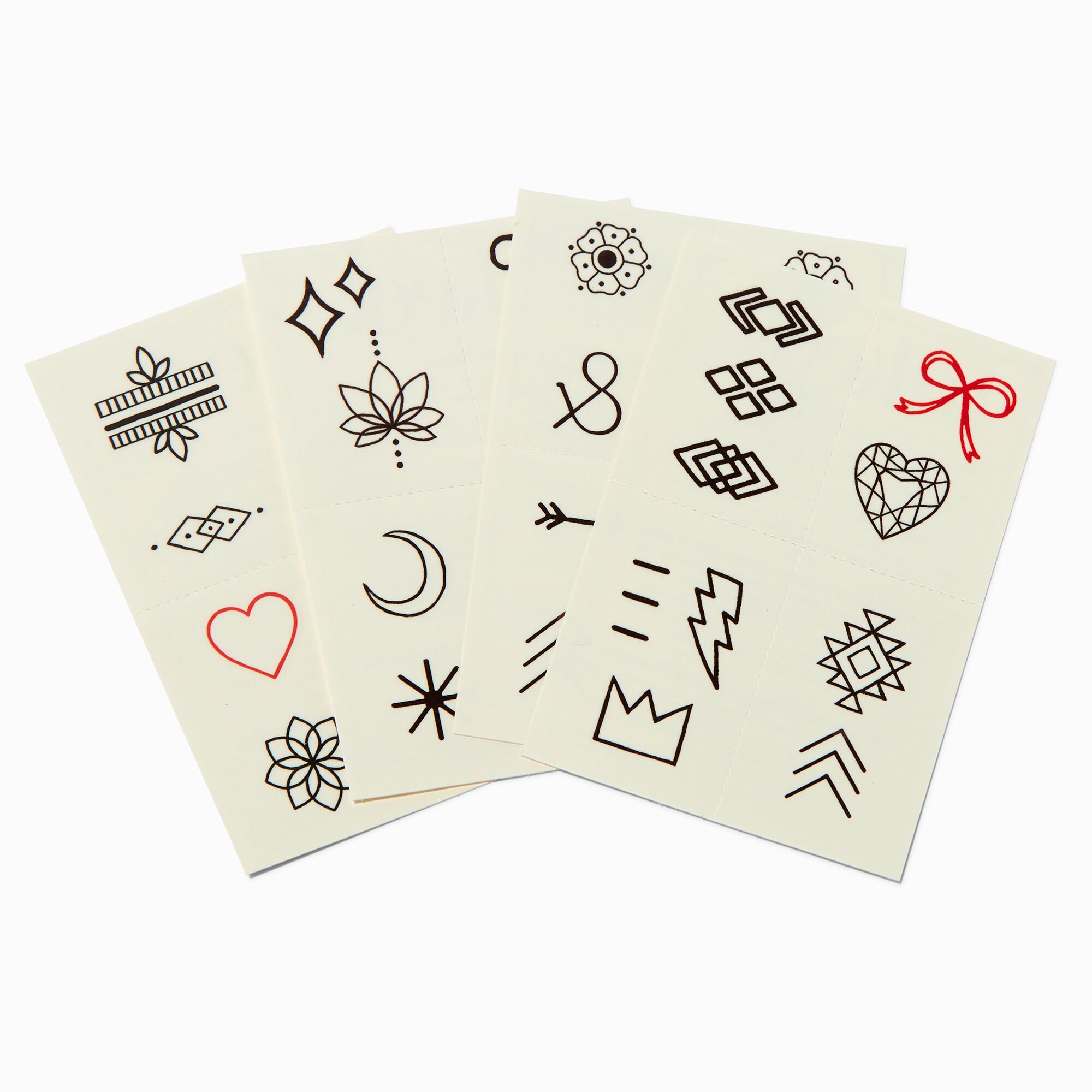 INKED by Dani Finger Tats Temporary Tattoos,