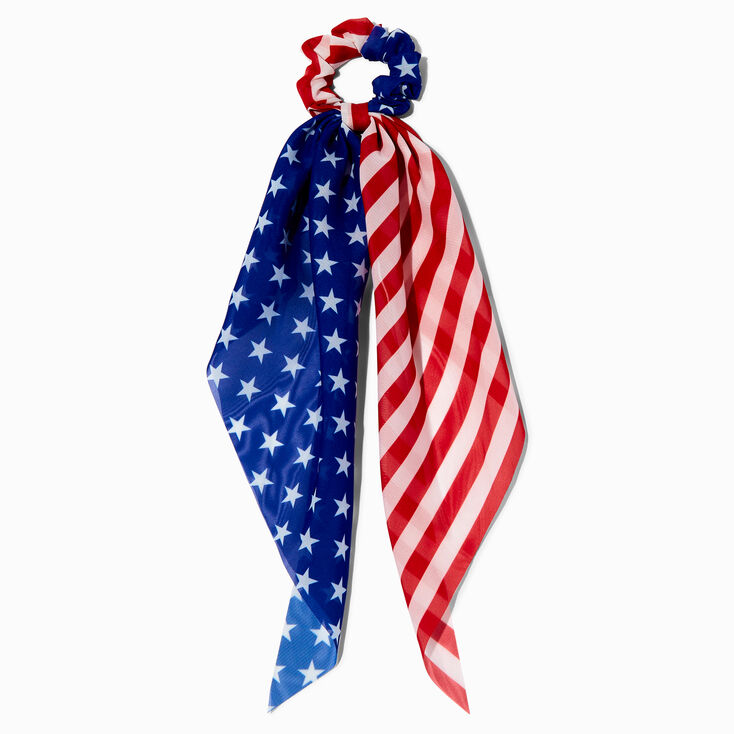 Stars & Stripes Hair Scrunchie Scarf