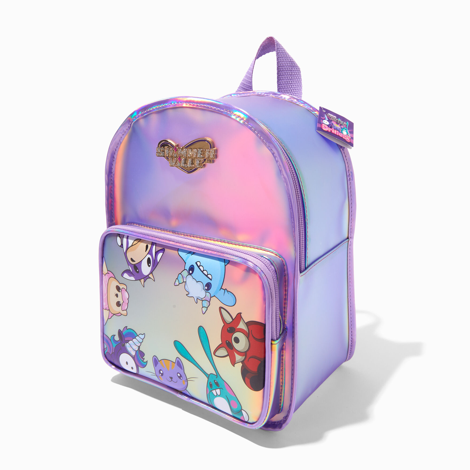 View Claires Shimmerville Critter Mini Backpack information