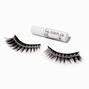 Silver Glitter Vegan False Eyelashes,