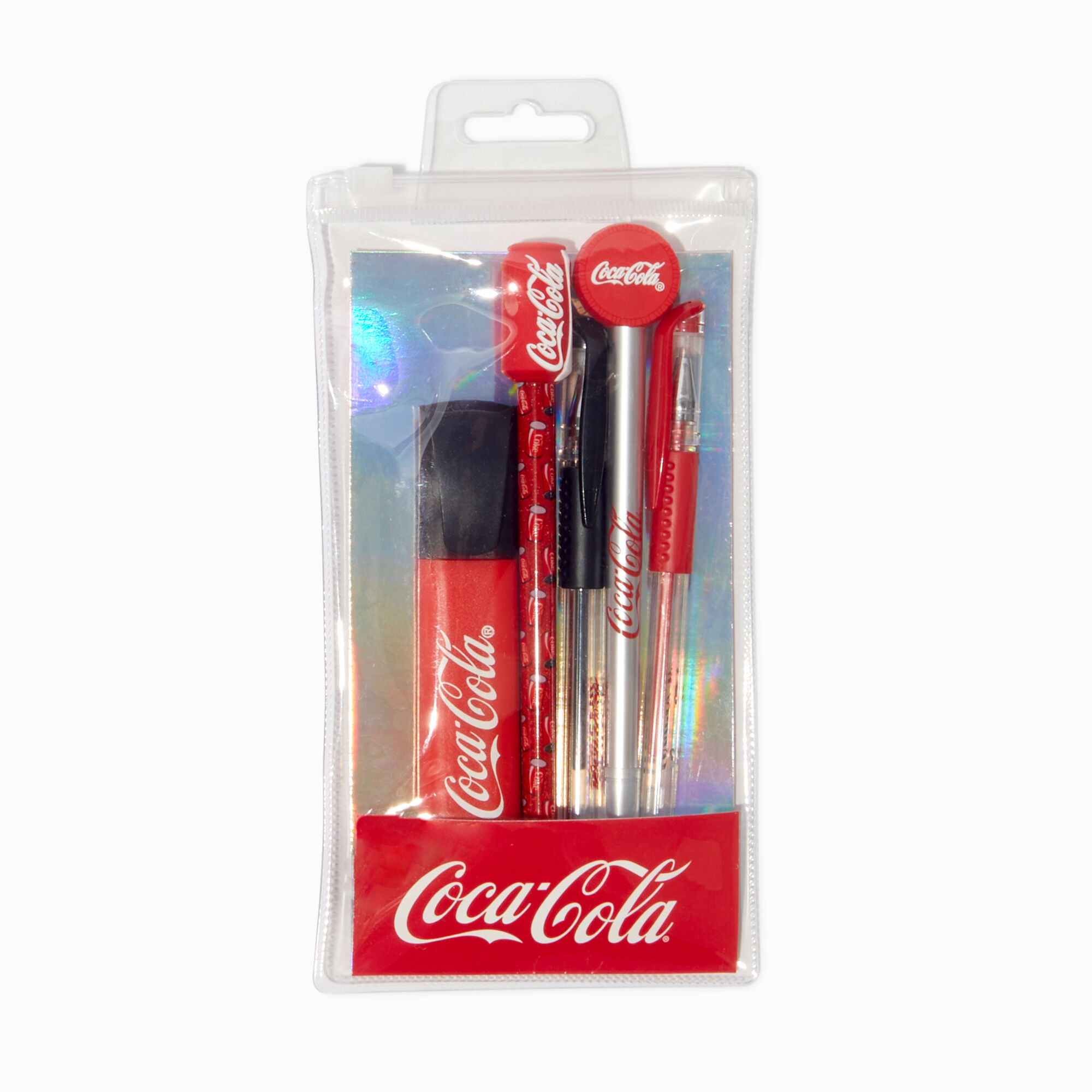 View Claires CocaCola Pen Set 5 Pack information