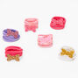 Claire&#39;s Club Glitter Bow Hair Ties - 30 Pack,