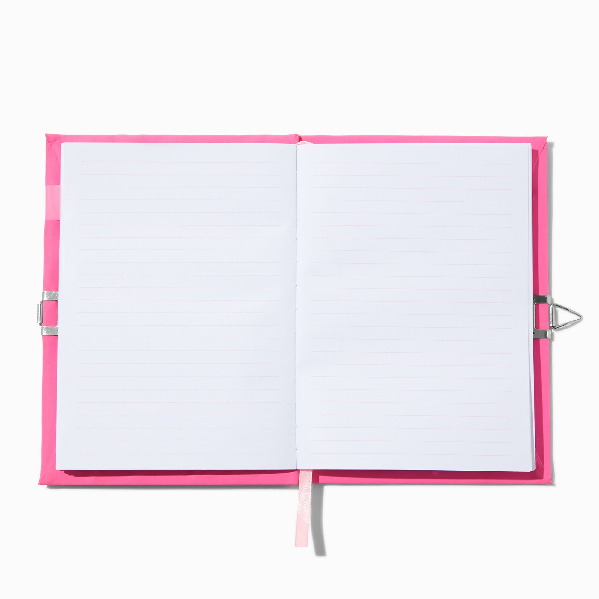 Chibi Patches Pink Plush Lock Diary,