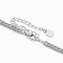 Silver 3MM Curb Chain Necklace,