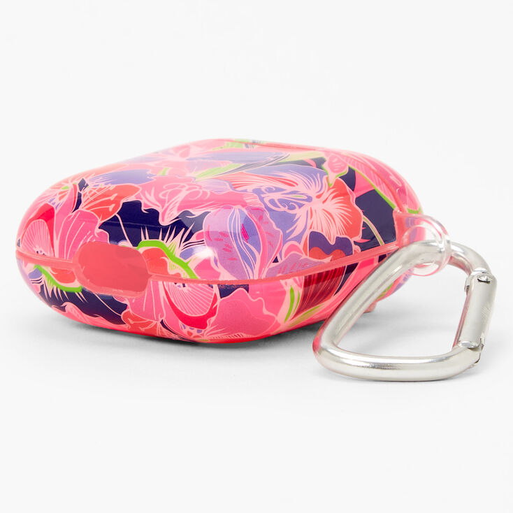 Neon Lily Earbud Case Cover - Compatible with Apple AirPods,