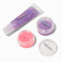 Purple Checkered Lip Gloss Palette Set - 3 Pack,