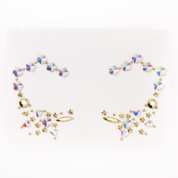 Star &amp; Diamond Eye Gems - Gold,