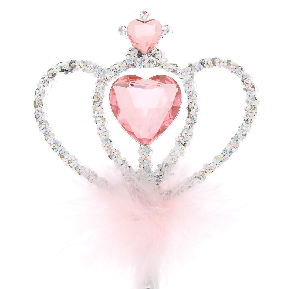 Claire's Club Princess Wand - Silver,
