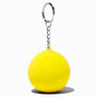 Initial Yellow Stress Ball Keychain - J,