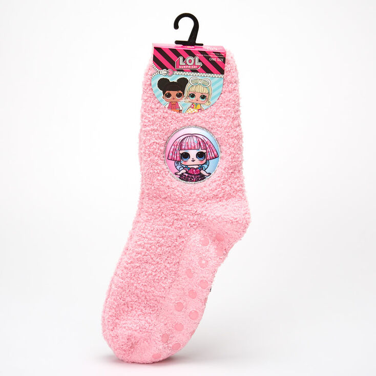 Claire's Chaussettes douillettes L.O.L Surprise!™– Rose
