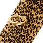 Rose Gold Glitter Leopard Ring Holder Phone Case - Fits iPhone 6/7/8/SE,