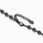 Hematite Ball Chain Necklace,