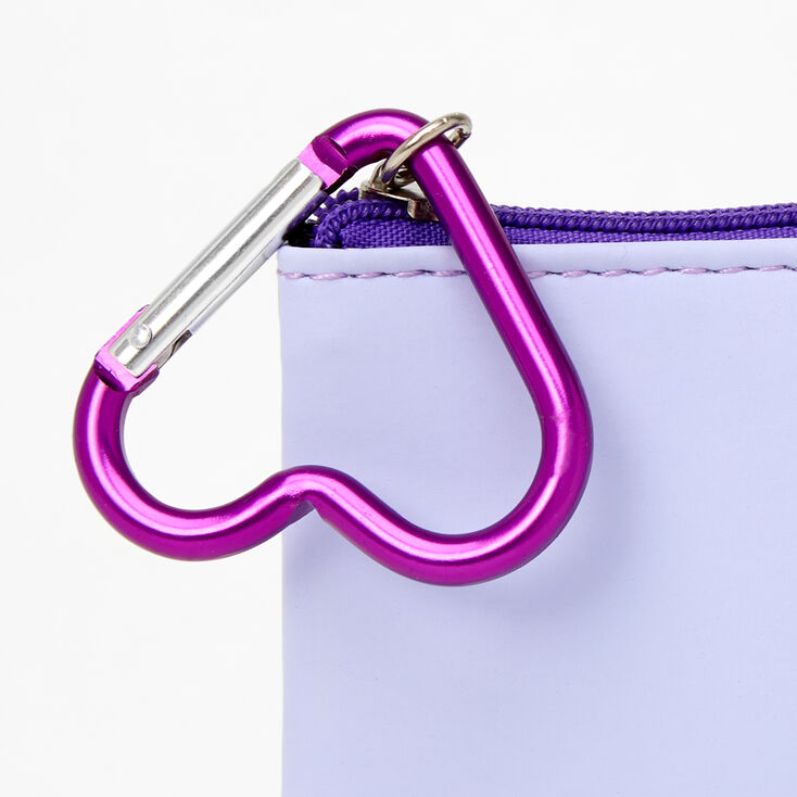 Single Heart Coin Purse - Lavender,