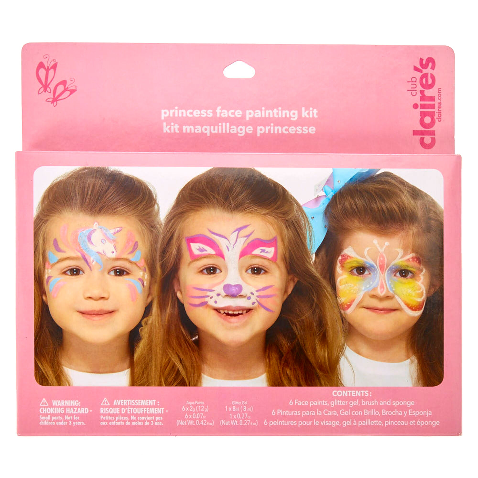 Claire S Club Princess Face Painting Kit Claire S Us