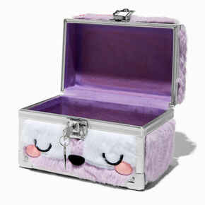 Claire&#39;s Club Purple Fox Lock Box,