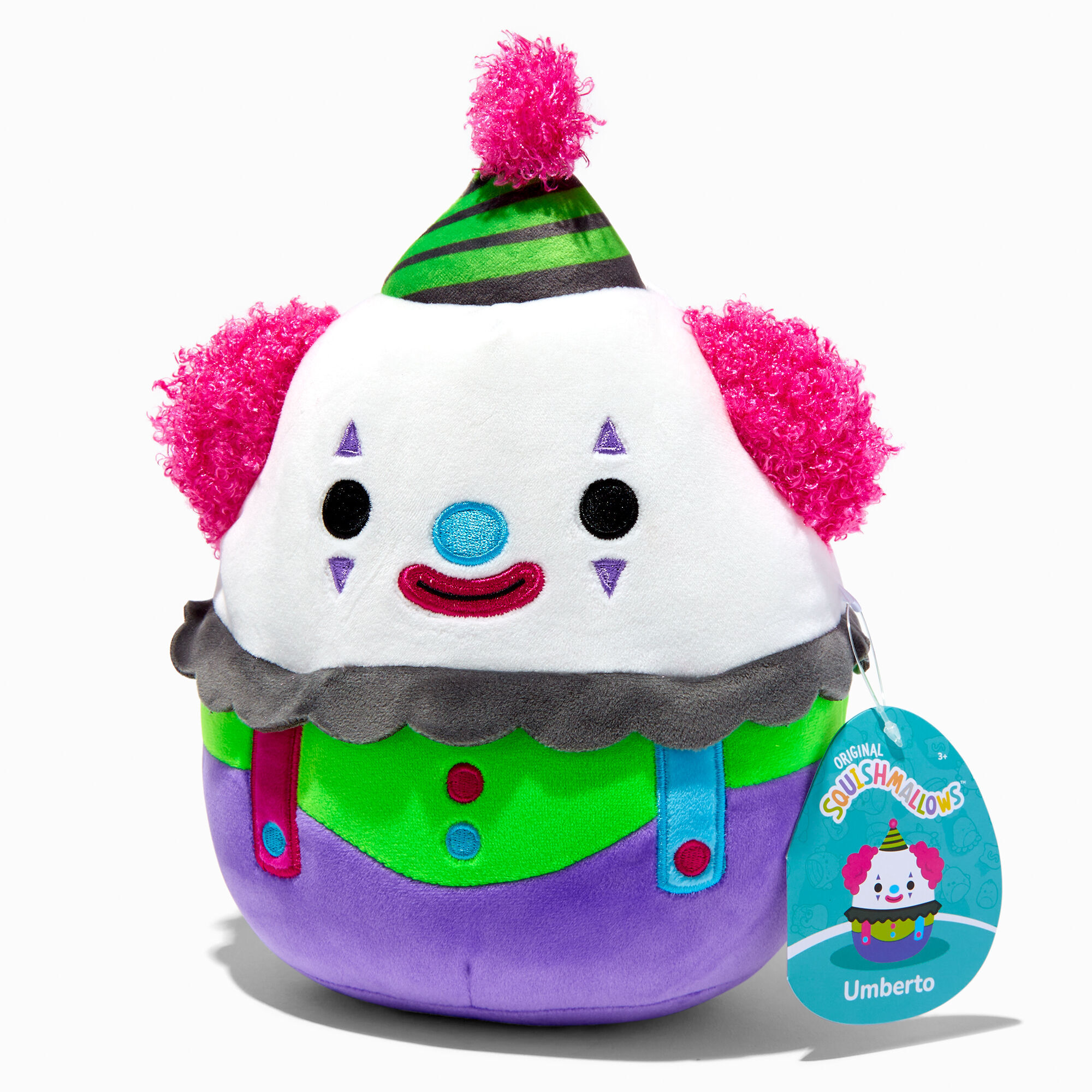 View Squishmallows Claires Exclusive 12 Blacklight Umberto Plush Toy information