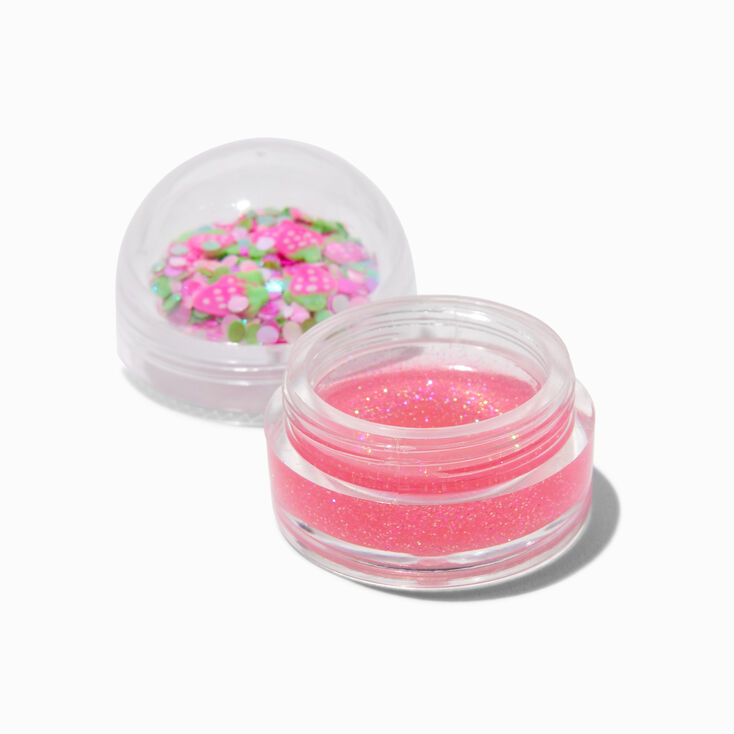 Claire&#39;s Club Pink Shaker Lip Gloss Pot,
