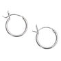 C LUXE by Claire&#39;s Sterling Silver Cubic Zirconia Stud &amp; Hoop Earrings - 3 Pack,