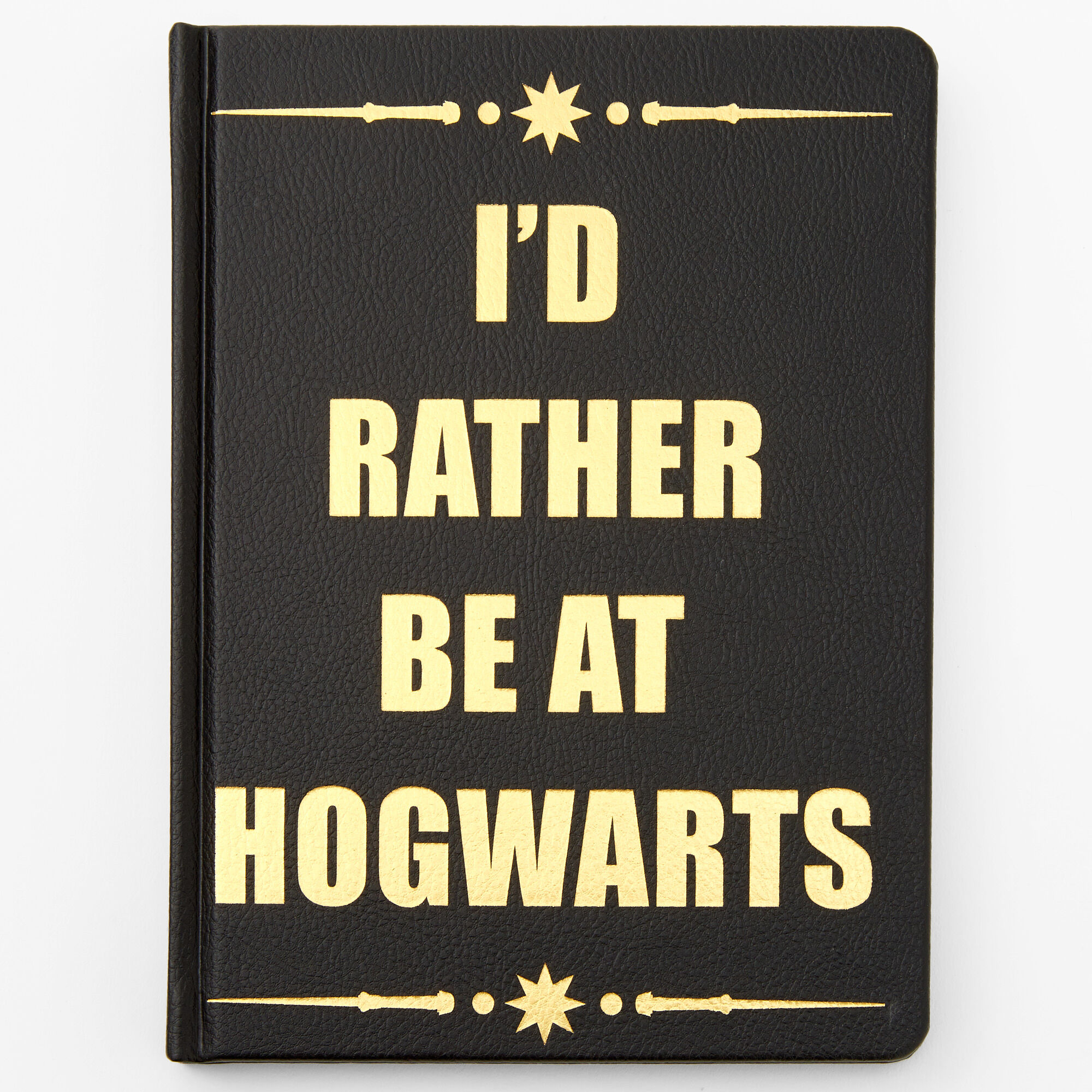 Harry Potter™ I'd Rather Be At Hogwarts Journal - Black,