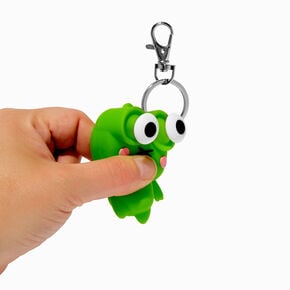 Squeeze Eyes Frog Keychain,
