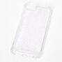 Clear Glitter Protective Phone Case - Fits iPhone 6/7/8/SE,