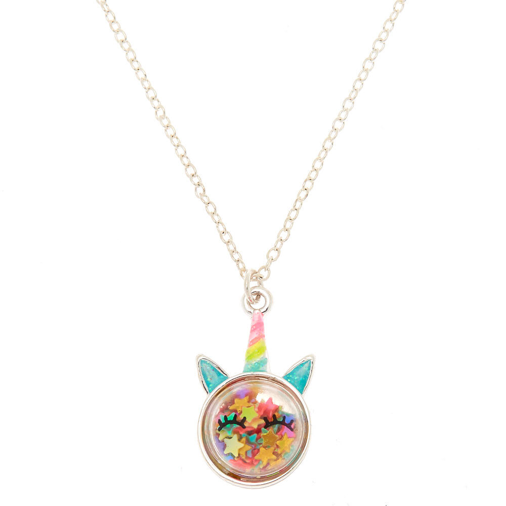 Claire's best sale unicorn necklace