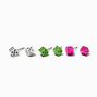 Clous d&rsquo;oreilles d&eacute;s - Lot de 3,